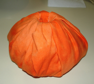 Wrapped Pumpkin Craft 